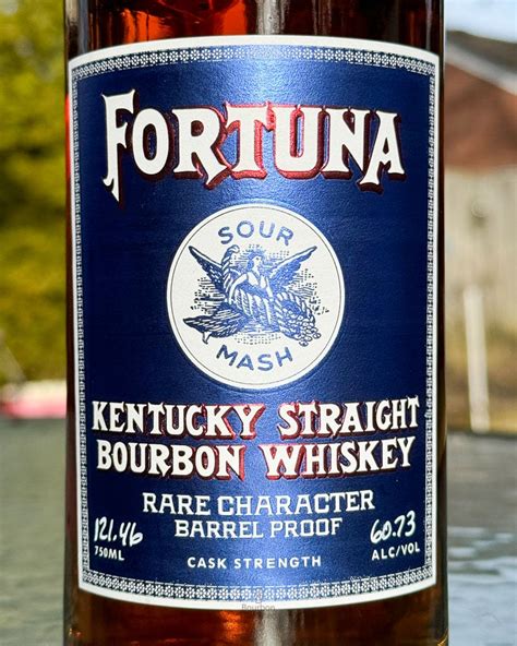 bourbon that uses green caps on test bottles|Fortuna Barrel Proof Bourbon Review .